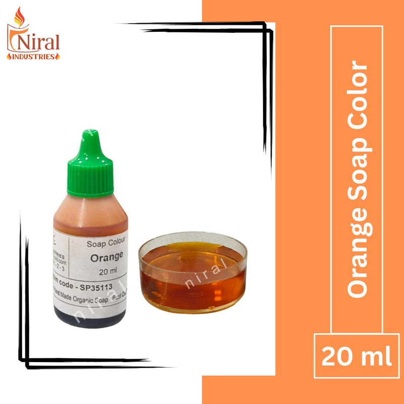 Niral's Orange Soap Colour