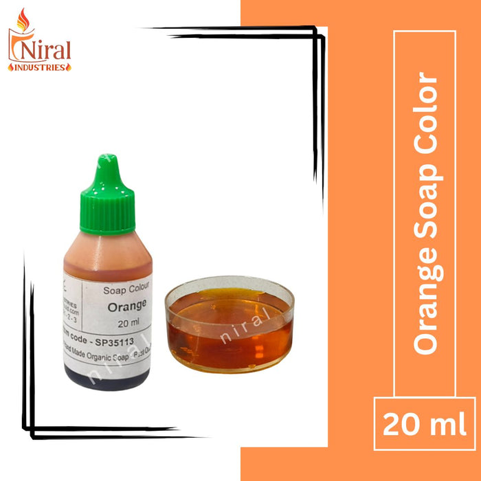 Niral's Orange Soap Colour