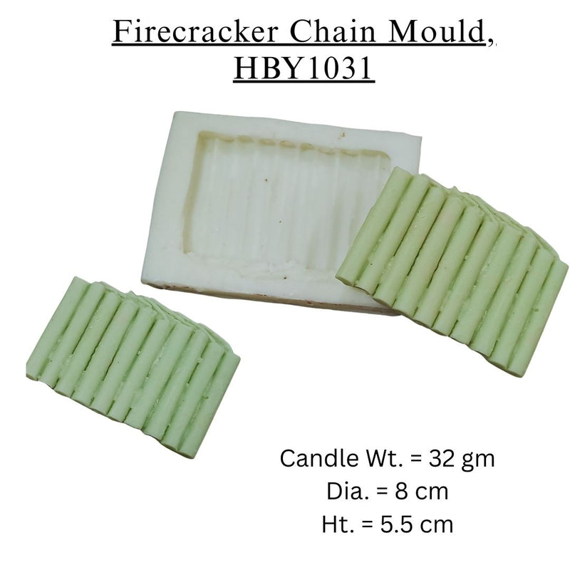 Niral Industries Firecracker Chain Candle Mould HCM22578