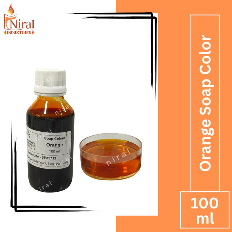 Niral's Orange Soap Colour