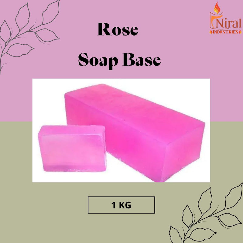 Niral's New Rose Soap Base