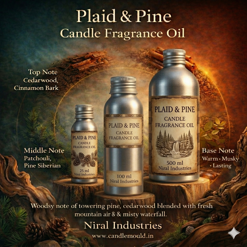 Niral's Plaid & Pine Candle Fragrance Oil