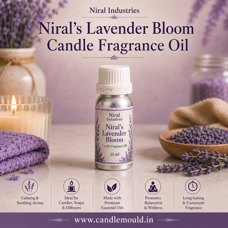 Lavender Bloom Candle Fragrance Oil Niral Industries