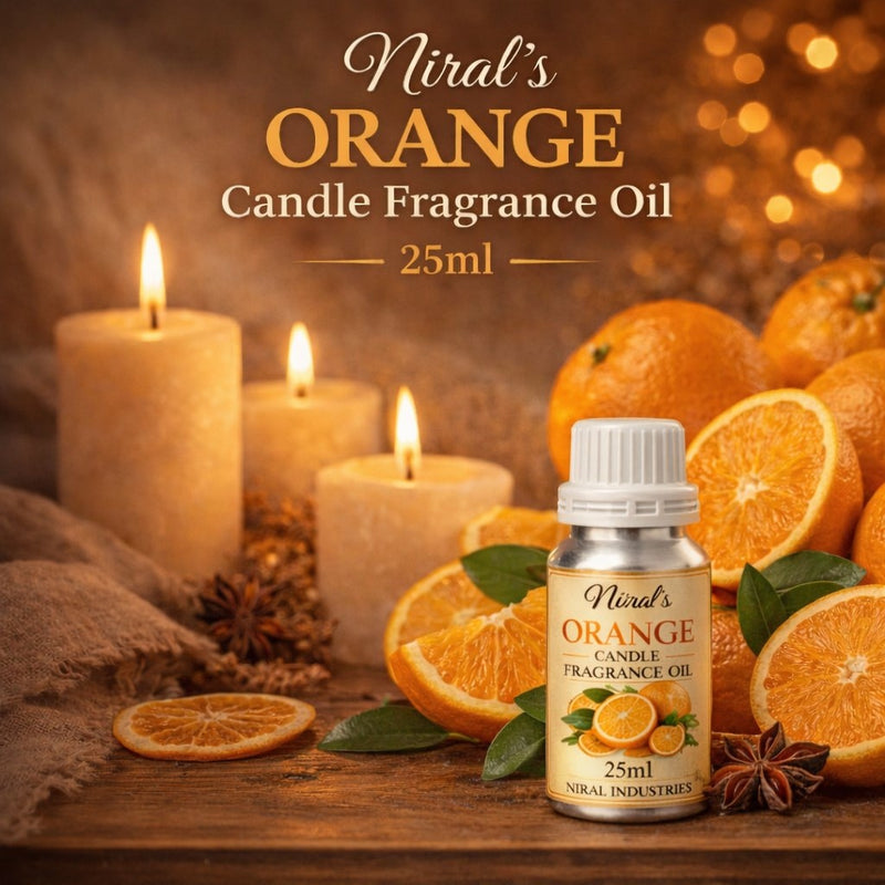 Niral’s Orange Candle Fragrance Oil