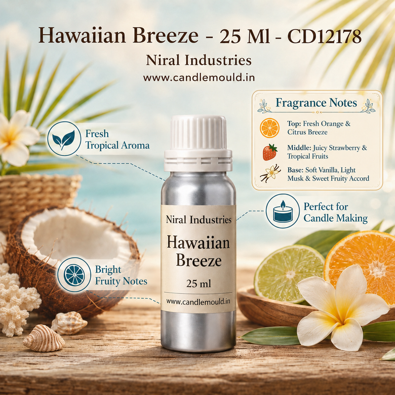 Hawaiian Breeze B Candle Fragrance Oil  Niral Industries