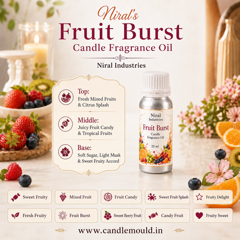 Fruit Burst Candle Fragrance Oil CD12182 Niral Industries