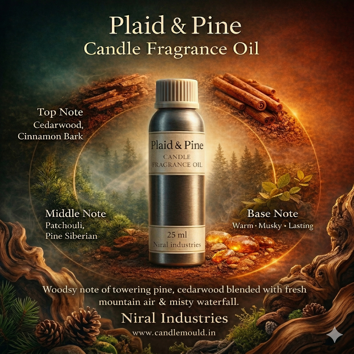 Candle fragrance 25 ml Below 200/- Offer Collection Niral Industries