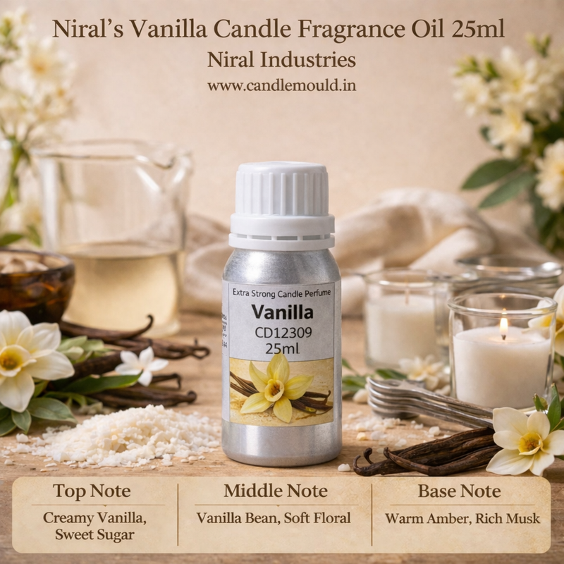 Niral’s Vanilla Candle Fragrance Oil