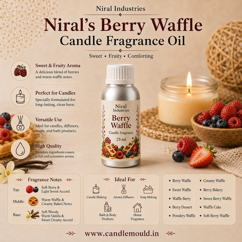 Berry Waffle Candle Fragrance Oil CD12183 Niral Industries