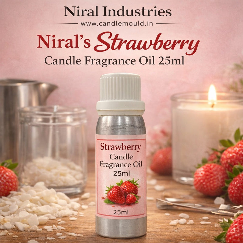 Niral's Strawberry Candle Fragrance Oil