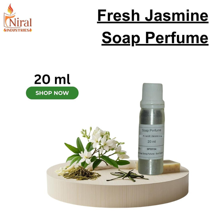 Niral's Fresh Jasmine Soap Fragrance Oil