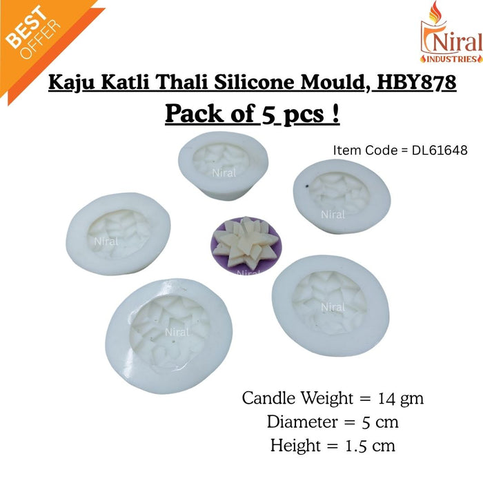 Kaju Katli Thali HBY878, Niral Industries.