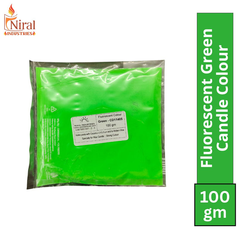 Fluorescent Candle Color Set (6 Shades, 100 gm)