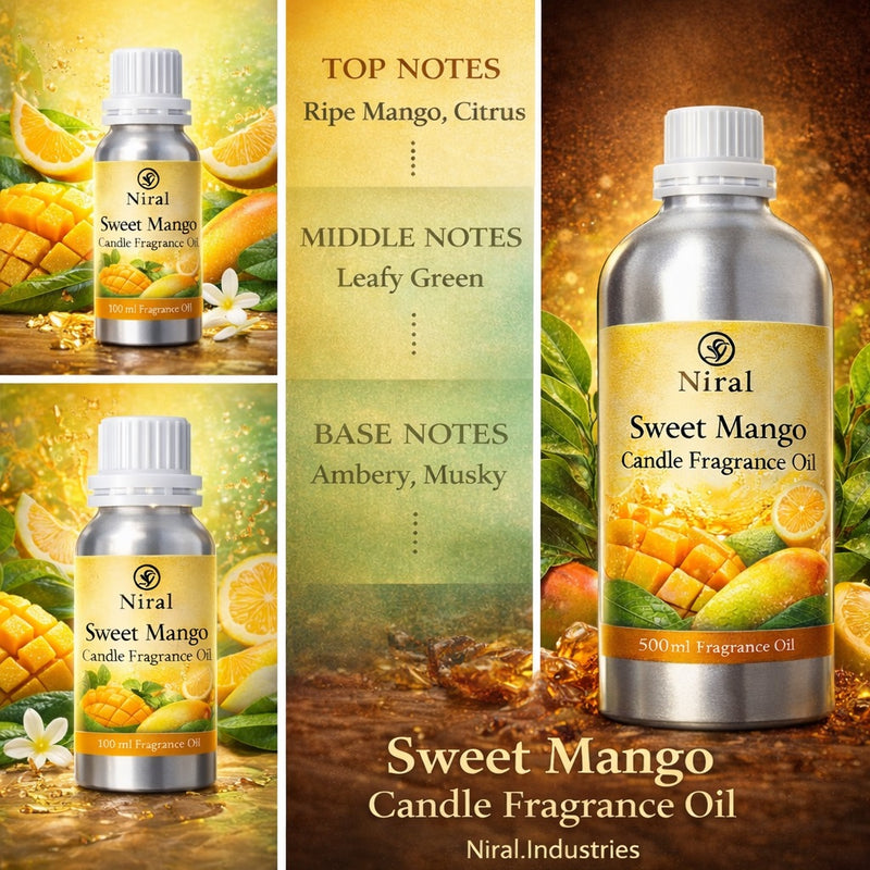 Niral’s Sweet Mango Candle Fragrance Oil