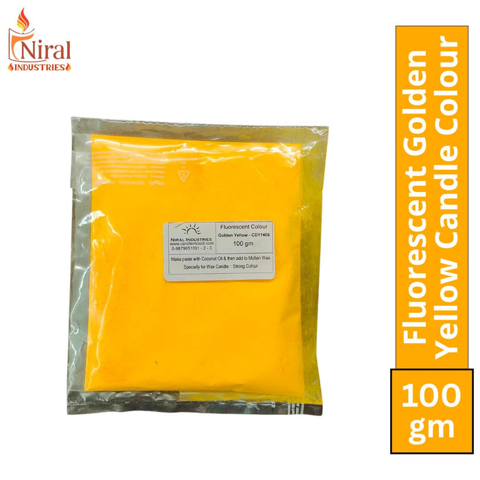 Fluorescent Candle Color Set (6 Shades, 100 gm)