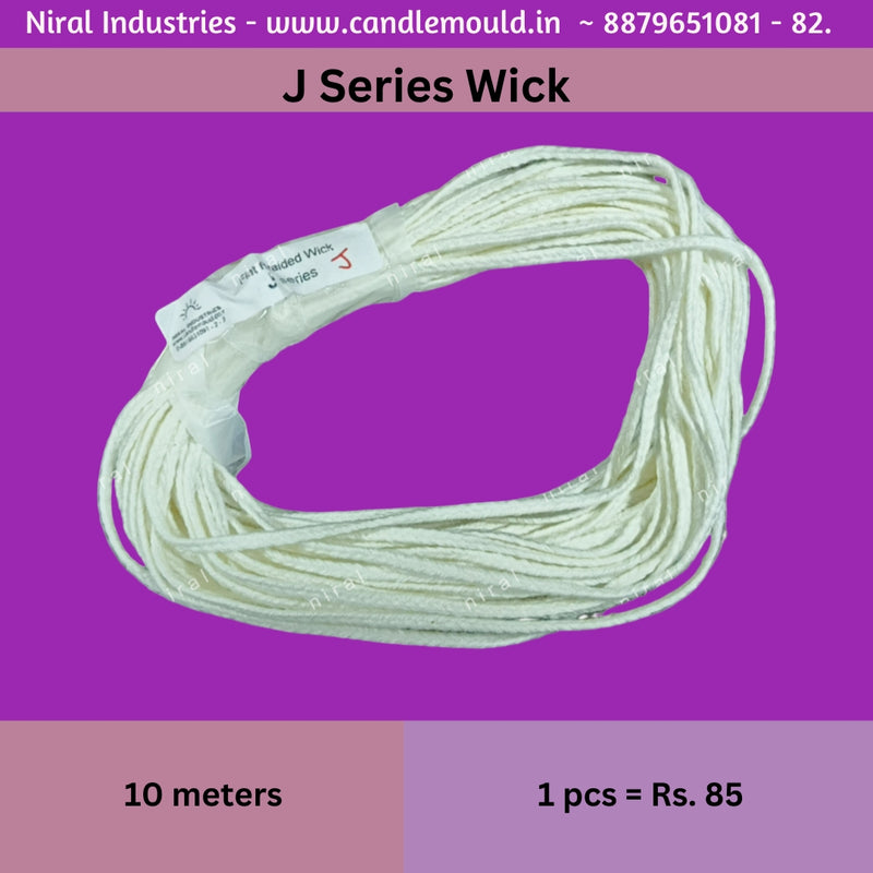 Flat Braided Wick - J Series - 10 meter  CD13252 Niral Industries