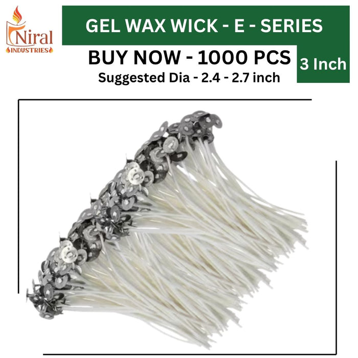 3 inch Wick - 3E - Gel, Niral Industries.