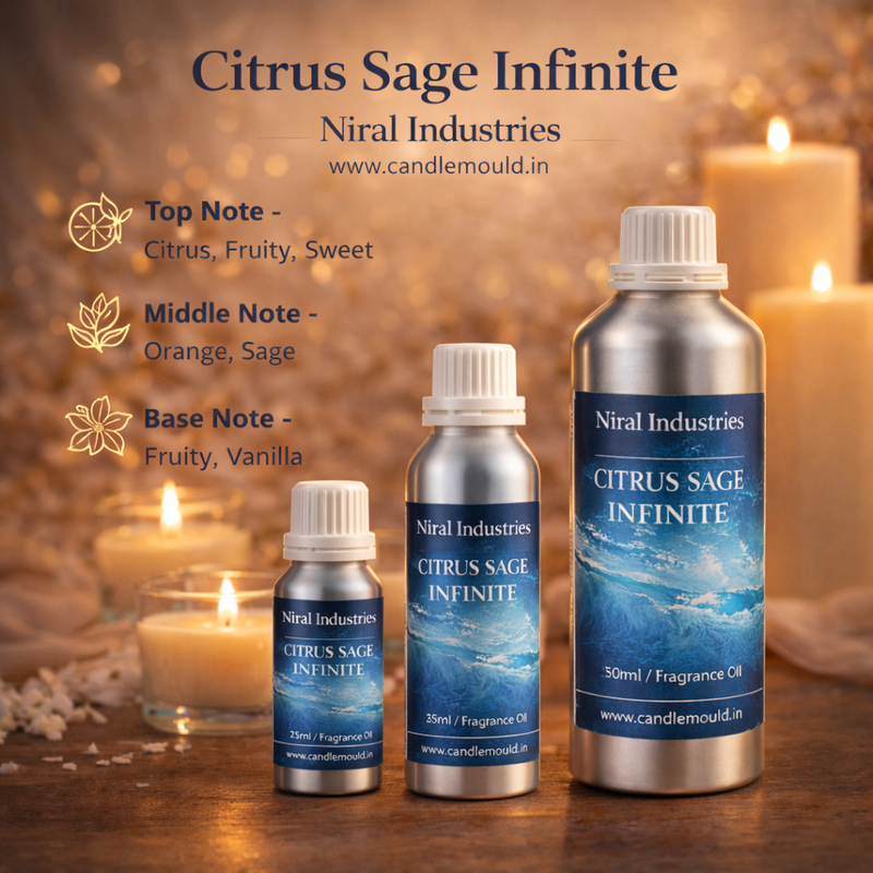 Niral's Citrus Sage Infinite Candle Fragrance Oil