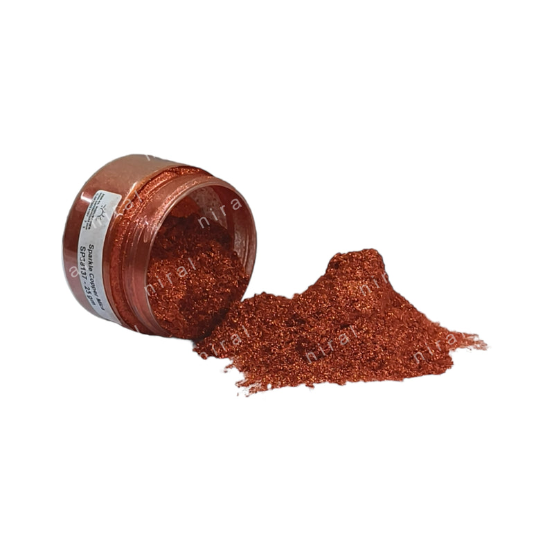 Sparkle Copper Mica Colour Candle, Soap, Resin Craft Niral Industries