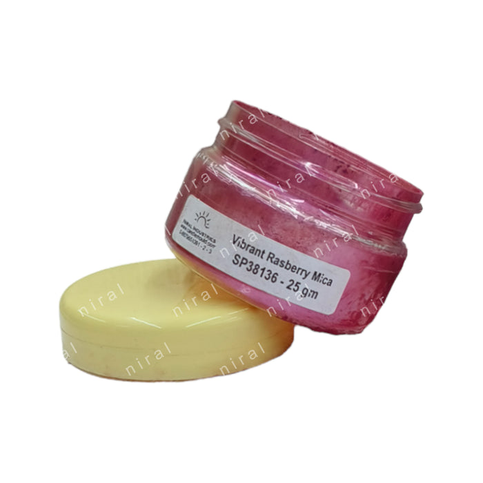 Vibrant Raspberry Mica Colour Candle, Soap, Resin Craft Niral Industries