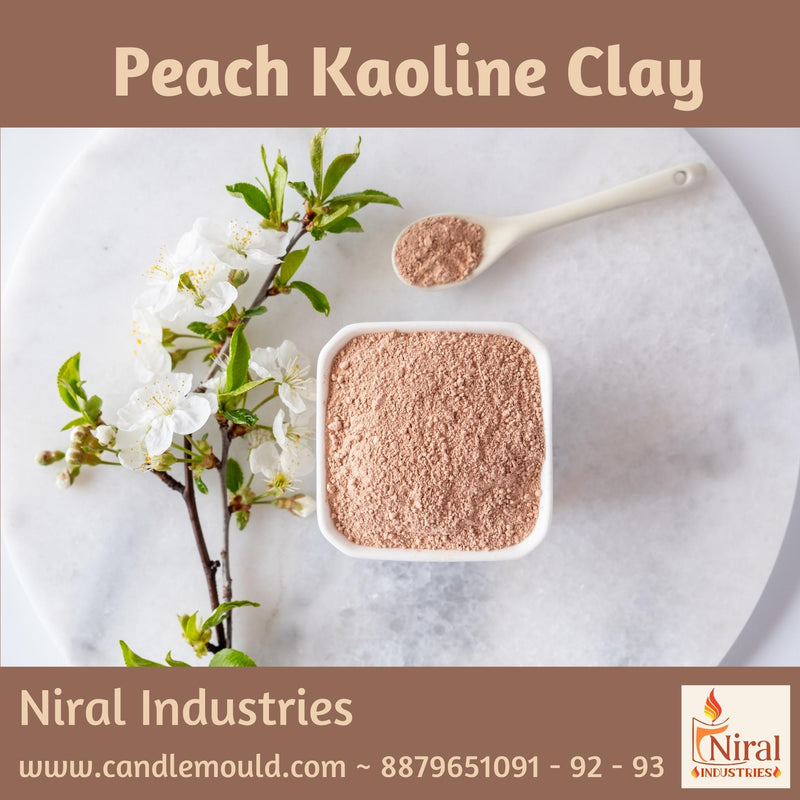 Niral's Peach Kaoline Clay