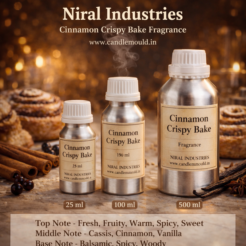 Niral’s Cinnamon Crispy Bake Candle Fragrance Oil