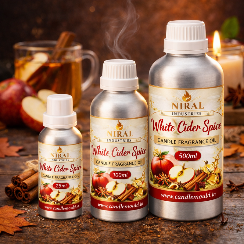 Niral’s White Cider Spice Candle Fragrance Oil