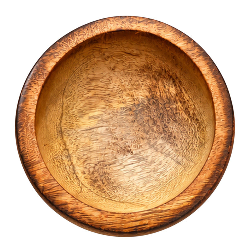 Wooden Round Urli 5 Inch CD13903 Niral Industries