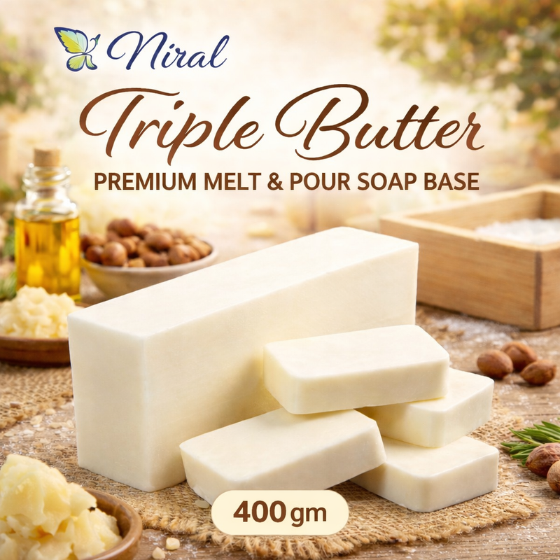 Niral Triple Butter Premium Melt & Pour Soap Base