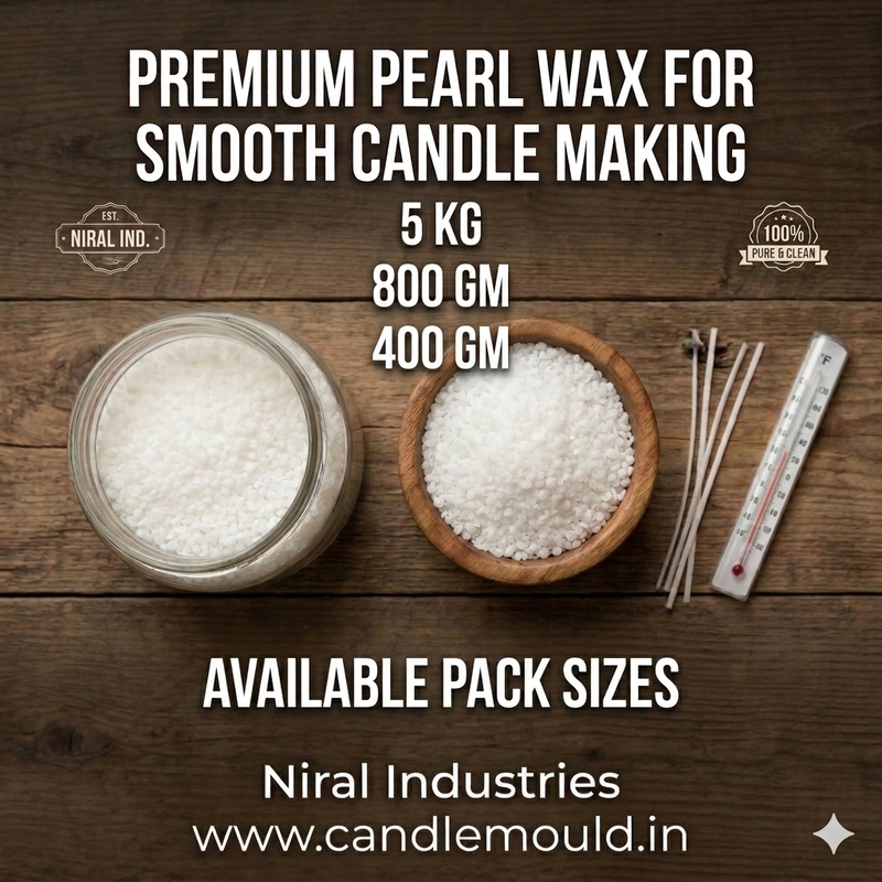 Premium Pearl Wax for Smooth Candle Making Niral Industries