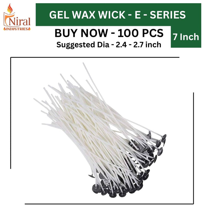 7 Inch Wick - 7E - Gel, Niral Industries