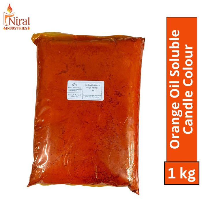 Orange Oil Soluble Candle Colour, Niral Industries