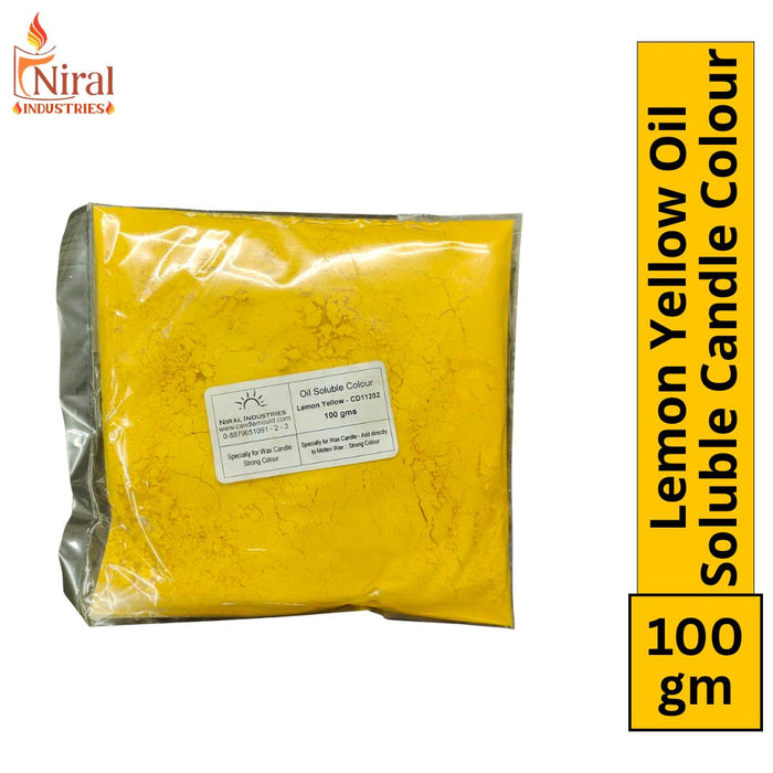 Golden Yellow Oil Soluble Candle Colour, Niral Industries