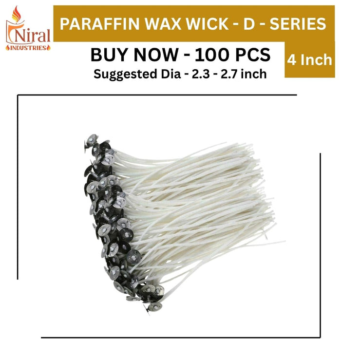 D Series Wick For Paraffin Wax