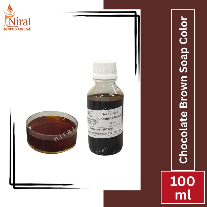 Niral's Chocolate Brown Soap Colour