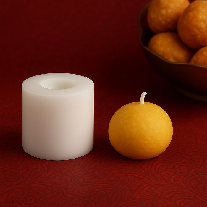 Crispy Dry Kachori Candle Mould HBY933, Niral Industries.