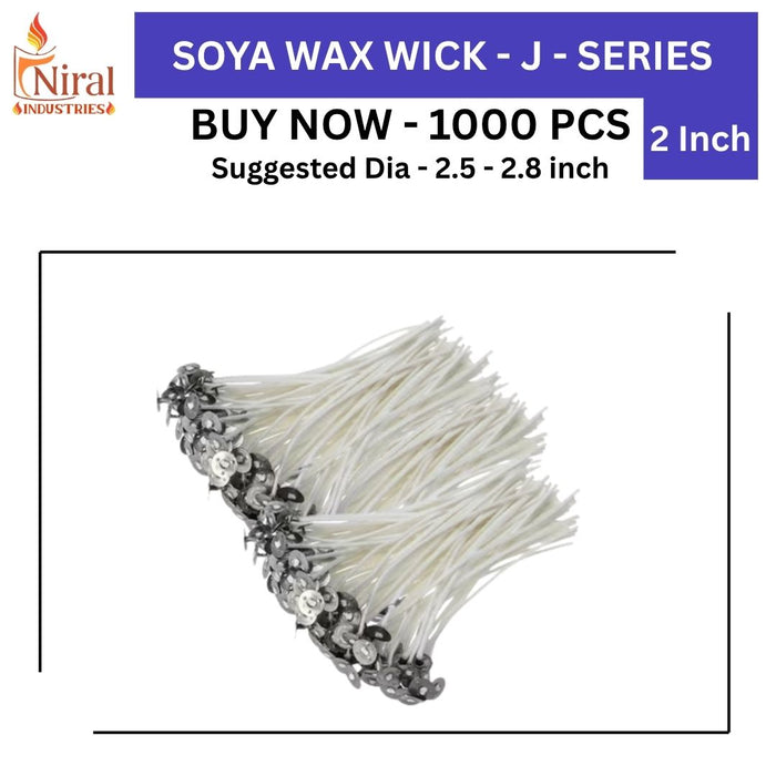 J Series Wick For Soya Wax