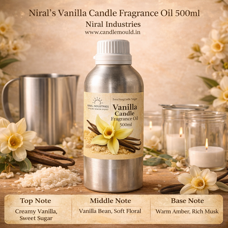 Niral’s Vanilla Candle Fragrance Oil