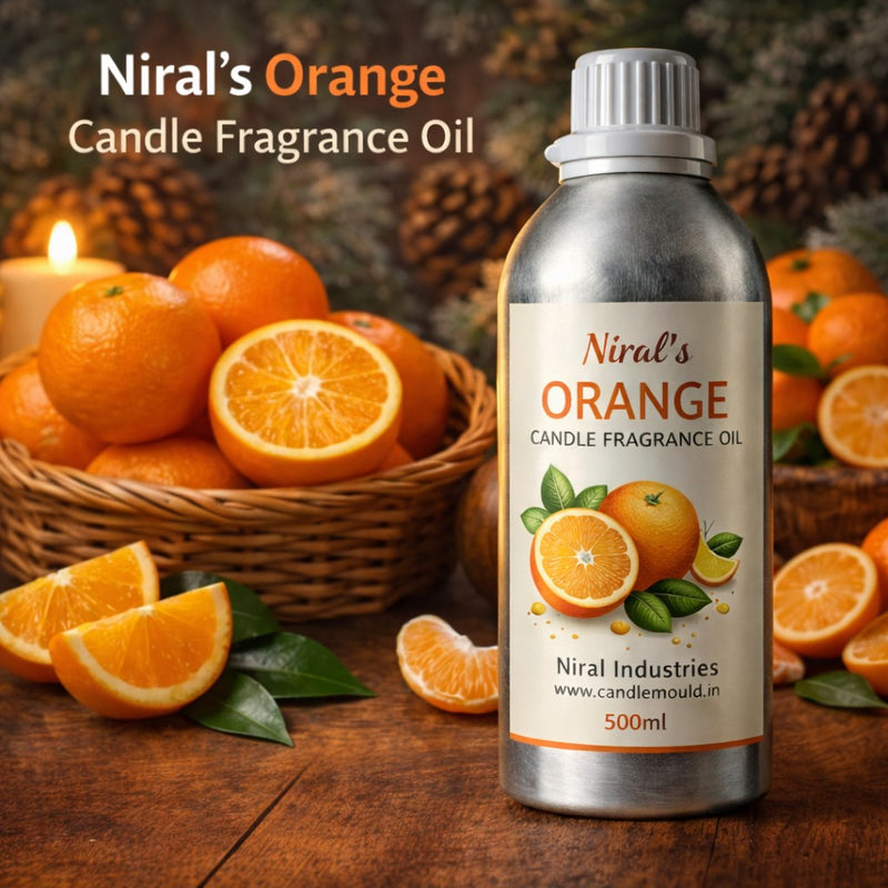 Niral’s Orange Candle Fragrance Oil