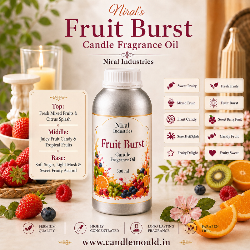 Fruit Burst Candle Fragrance Oil CD12182 Niral Industries