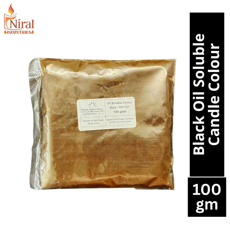 Black Oil Soluble Candle Colour, Niral Industries