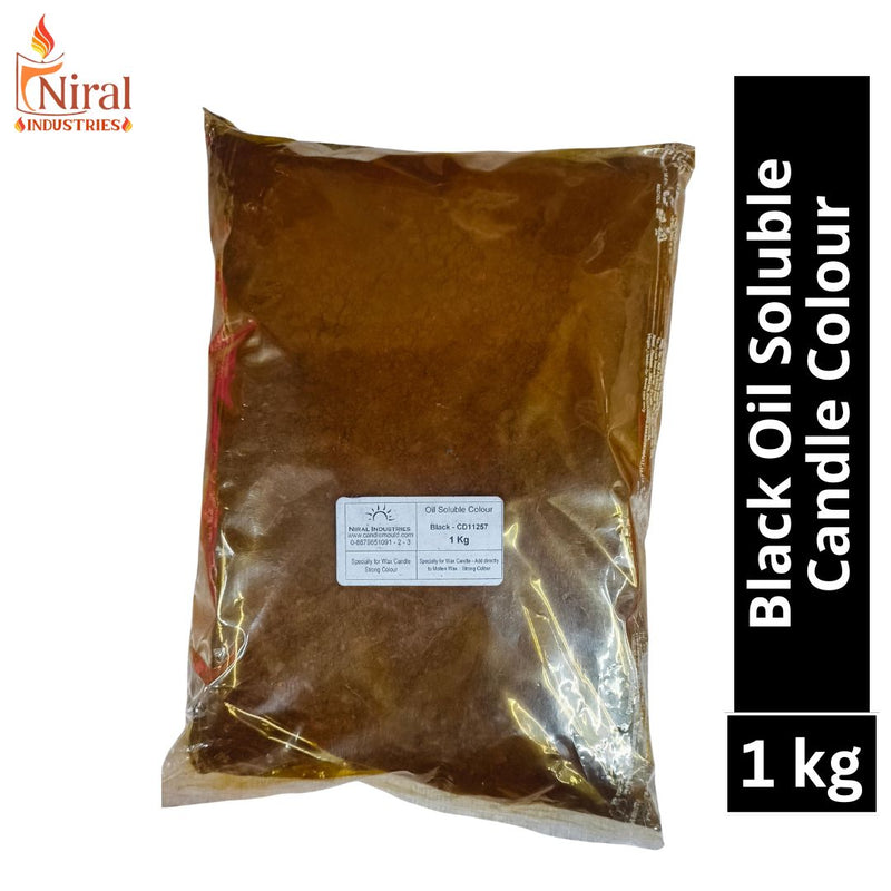 Black Oil Soluble Candle Colour, Niral Industries