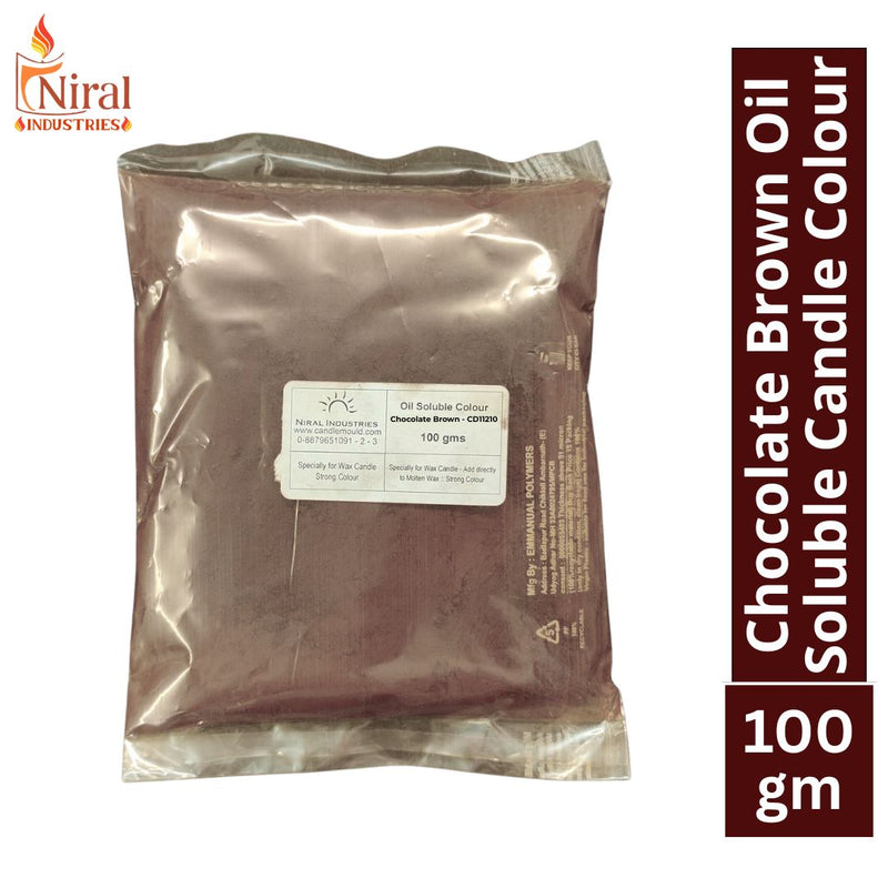 Chocolate Brown Oil Soluble Candle Colour, Niral Industries