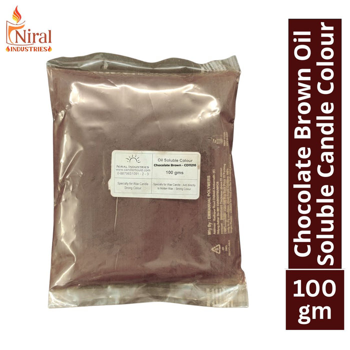 Chocolate Brown Oil Soluble Candle Colour, Niral Industries