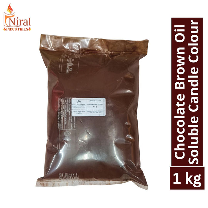 Chocolate Brown Oil Soluble Candle Colour, Niral Industries