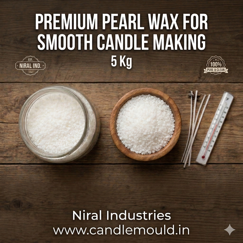 Premium Pearl Wax for Smooth Candle Making Niral Industries