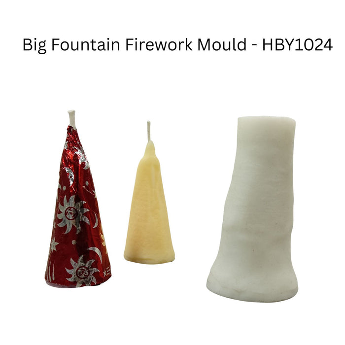 Big Fountain Firework Candle Mould, HBY1024