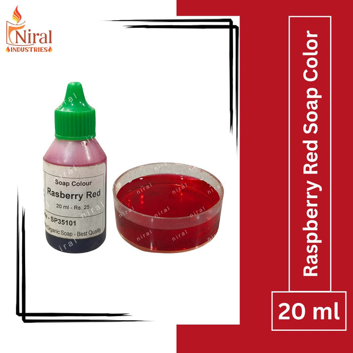 Niral's Rasberry Red Soap Colour