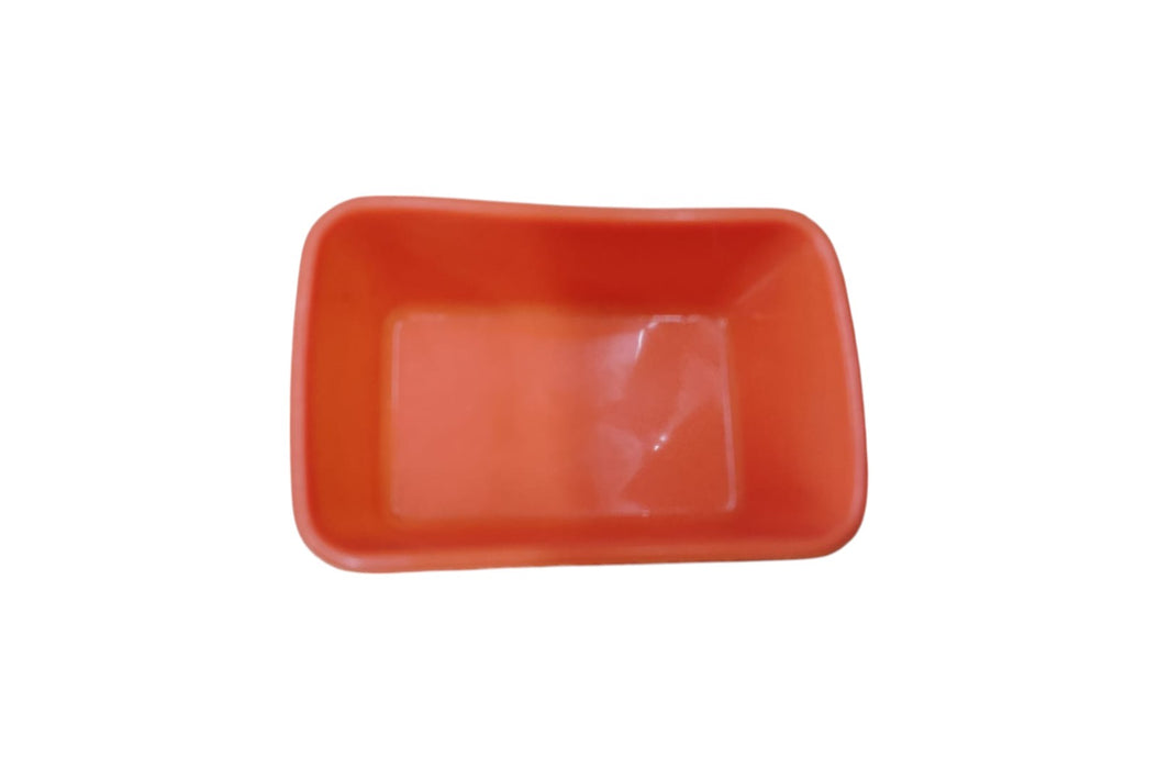 Plastic Orange Rectangular Silicone Mould SP32549 - Bx No. 3