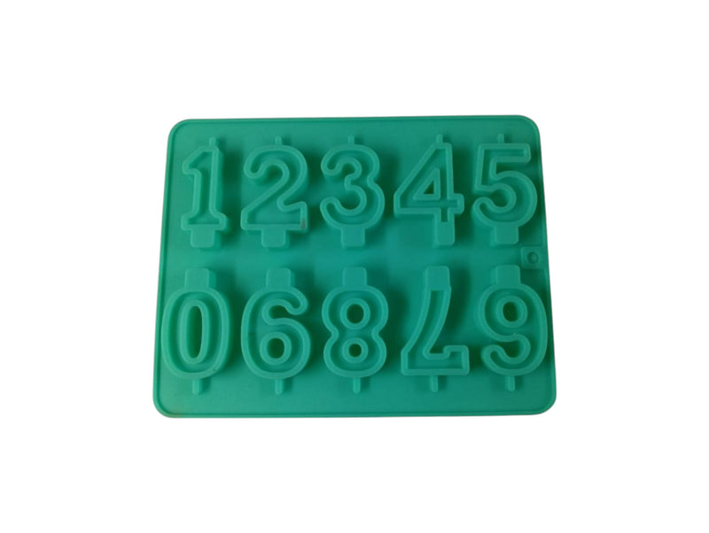 0-9 Numbers Birthday Candle Mould SP32522, Niral Industries.